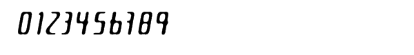Ultranova Italic Font OTHER CHARS