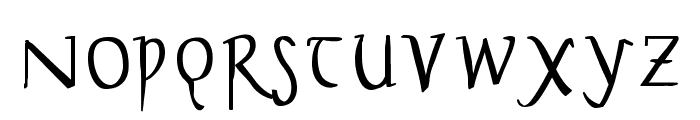 UnclassicQuill-Condensed Font UPPERCASE