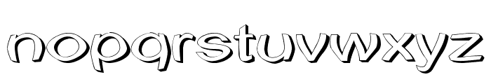 Uni Tortred Font LOWERCASE