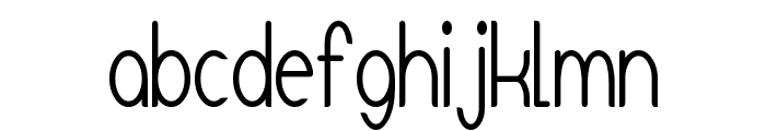 Unique Alpha 101 Font LOWERCASE