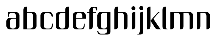 Unique Font LOWERCASE