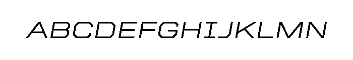 United Italic Extended Light