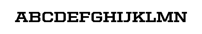 United Serif Semi Extended Bold