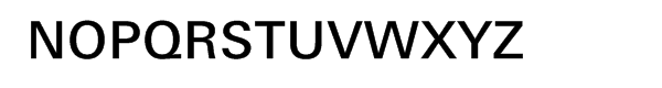 Univers® 530 Medium Font UPPERCASE