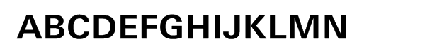 Univers® Next Pro Cyrillic Bold Font UPPERCASE
