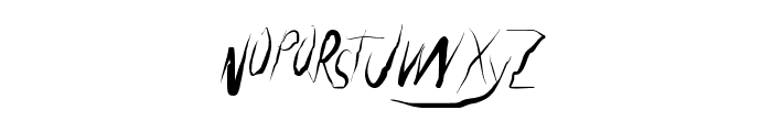 UniversalFreaky Font UPPERCASE