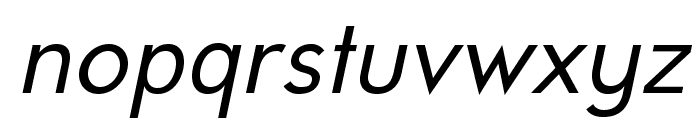 UniversalisADFPro-Oblique Font LOWERCASE