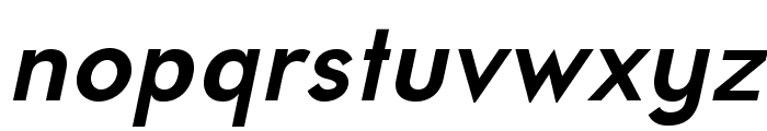 UniversalisADFStd-BoldItalic Font LOWERCASE