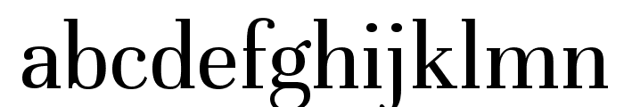 Unna-Regular Font LOWERCASE
