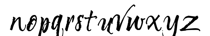 Unnamed Melody Font LOWERCASE