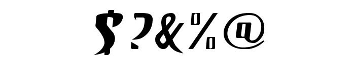 Unofficial BoP Font Font OTHER CHARS