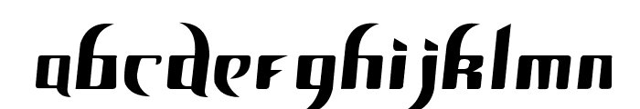 Unofficial BoP Font Font LOWERCASE