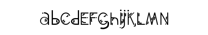 Unrelated Concept Font LOWERCASE