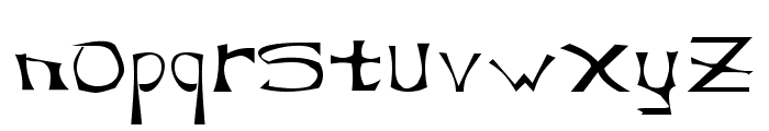 Untitled Font LOWERCASE