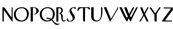 Upper-WestSide Regular Font UPPERCASE