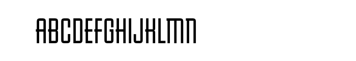 URW Baucher Gothic Alternate Extended Medium OT Std Font UPPERCASE