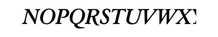 URW Cloister Bold Italic OT Std Font UPPERCASE
