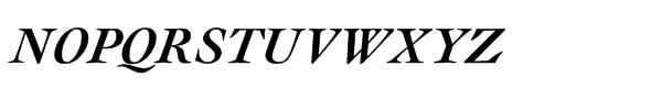 URW Cochin Std Bold Italic Font UPPERCASE