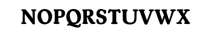 URW Cooper Old Style Bold OT Std Font UPPERCASE