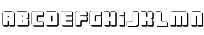 UrbanConstructed-Shadow Font LOWERCASE