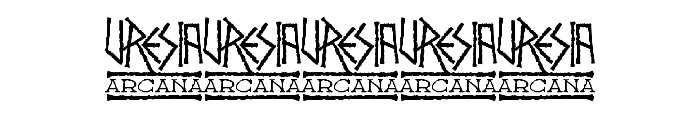 Uresia Arcane Sampler Font OTHER CHARS