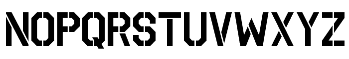 USAAF_Stencil Font UPPERCASE