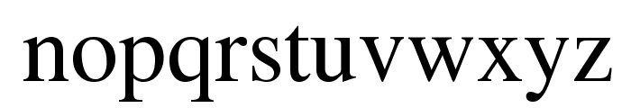 UTM Times Font LOWERCASE