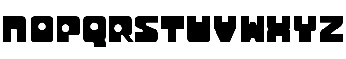 Utonium Bold Font LOWERCASE