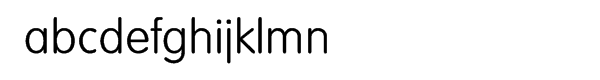 VAG Roundedâ„¢ Pro Cyrillic Thin Font LOWERCASE