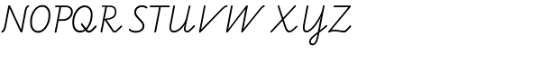 VAScript Nr1 SB-Regular Alt Font UPPERCASE