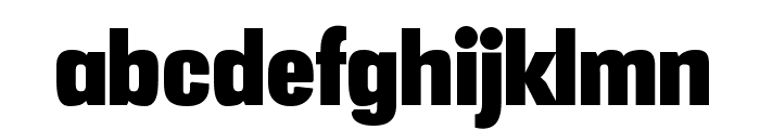 Vacer Sans Personal Fat Font LOWERCASE