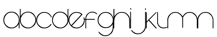 Vaguely Fatal Font LOWERCASE