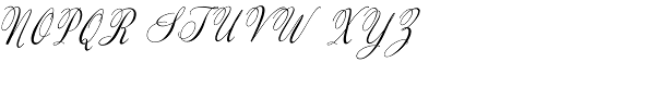 Valentine Medium Italic Font UPPERCASE