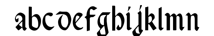 Valerius Condensed Font LOWERCASE