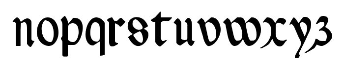 Valerius Condensed Font LOWERCASE