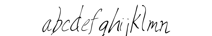 Valia Truelight Font LOWERCASE