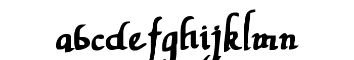 Valley Forge Bold Font LOWERCASE