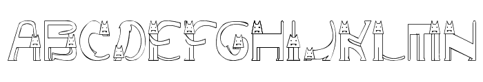 Vamp Kitten Font LOWERCASE