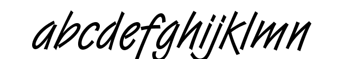 Vanberg Font LOWERCASE