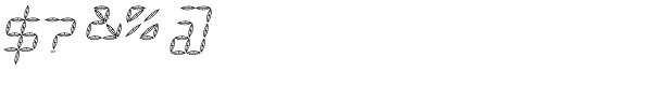 Vanguard III AOE Oblique Font OTHER CHARS