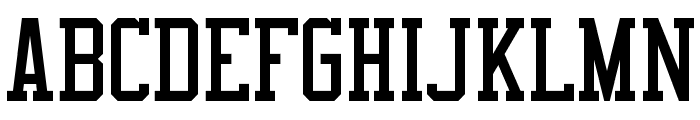 Varsity Classic Serif A Font UPPERCASE