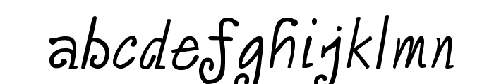 Vasallo Regular Font LOWERCASE