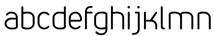 VDS Thin Font LOWERCASE