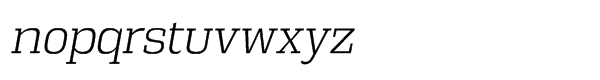 Vectipede Std Light Italic Font LOWERCASE