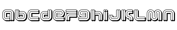 Vectroid Cosmo Font LOWERCASE
