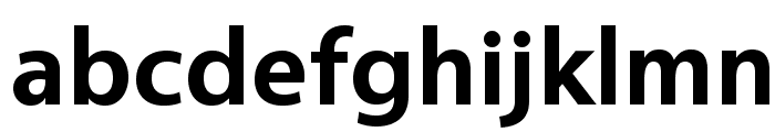 Vegur-Bold Font LOWERCASE