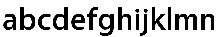 Vegur-Medium Font LOWERCASE
