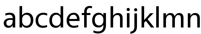 Vegur-Regular Font LOWERCASE