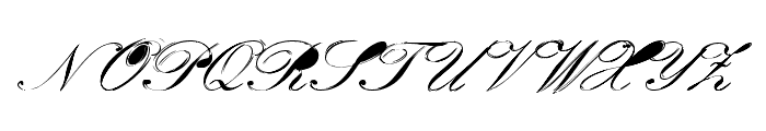Velvet Font UPPERCASE