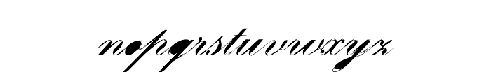 Velvet Font LOWERCASE